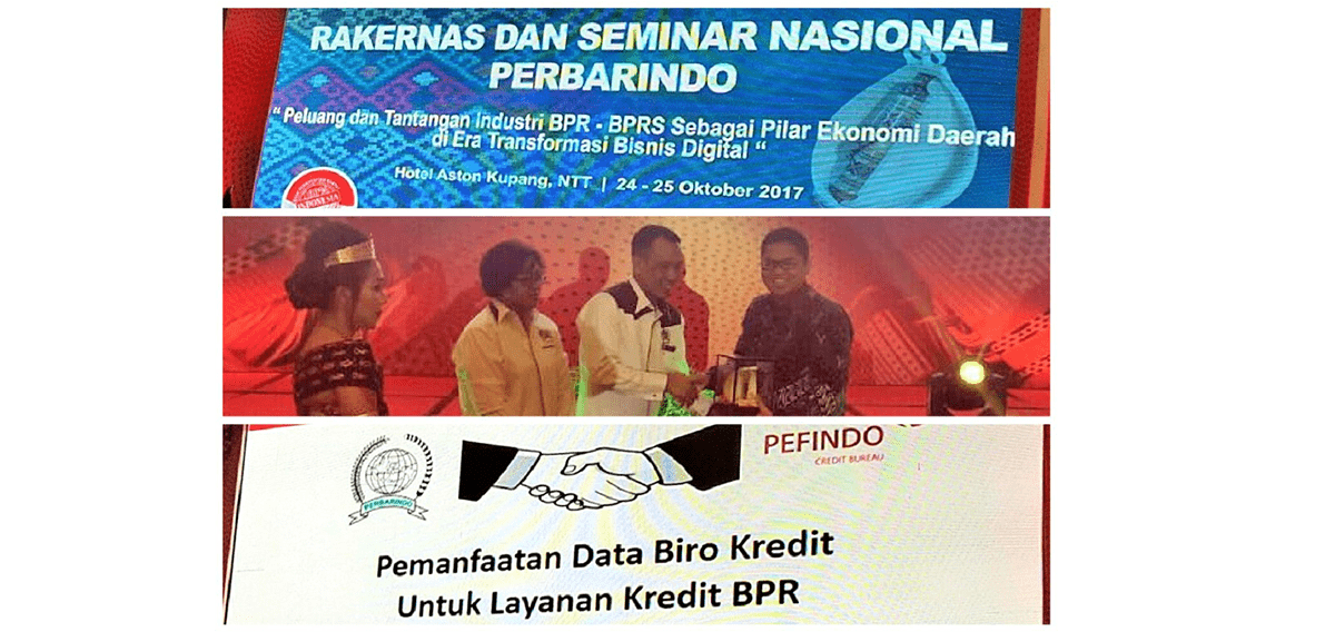 PEFINDO Biro Kredit, PERBARINDO, Biro Kredit, Layanan Kredit, BPR, Rakernas, Seminar Nasional